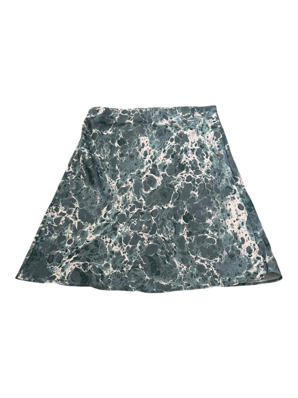 Aritzia Babaton printed silk skirt size 6